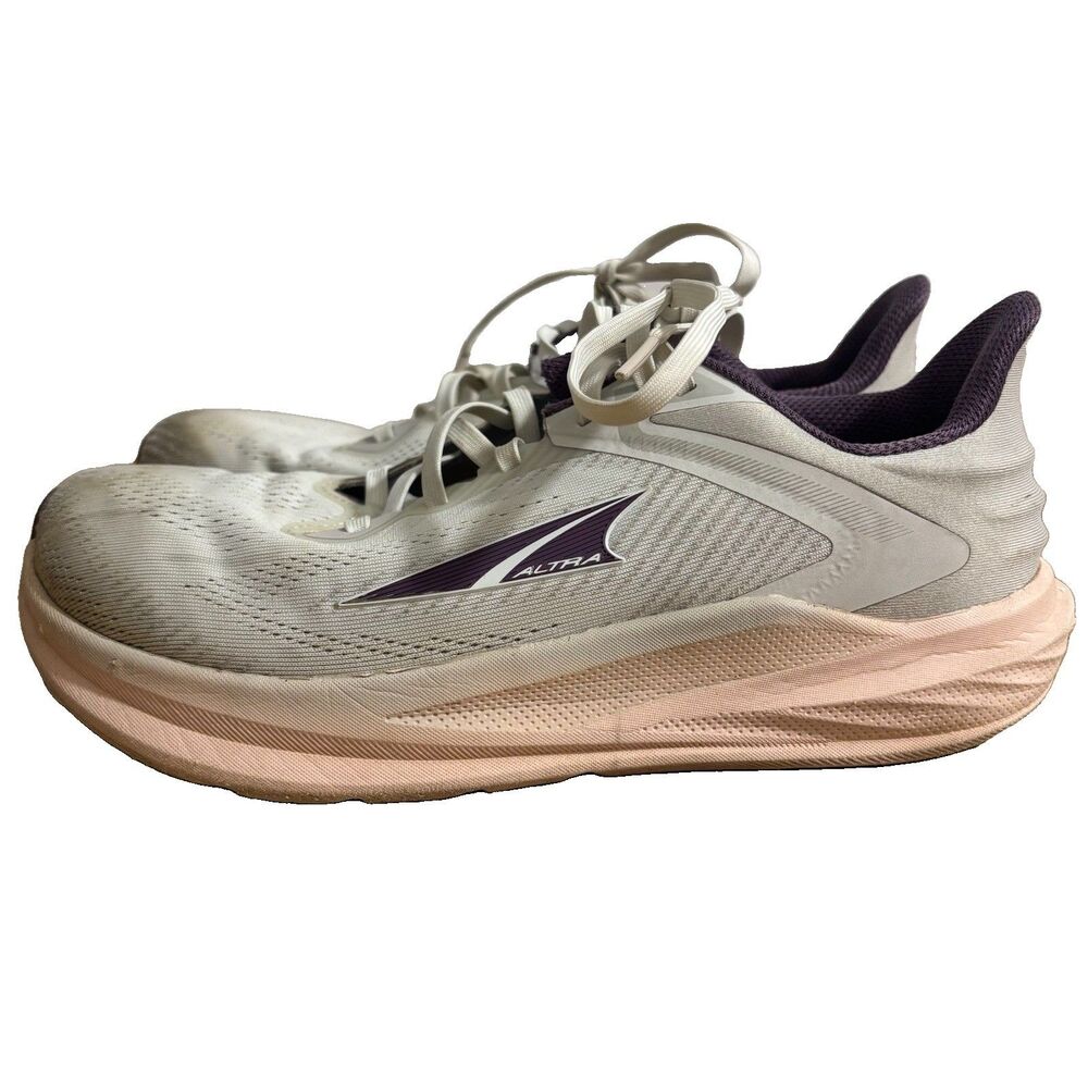 Altra Torin 8 Shoes Women’s Sz 8.5 Gray Pink Athletic Trail Running Sneakers